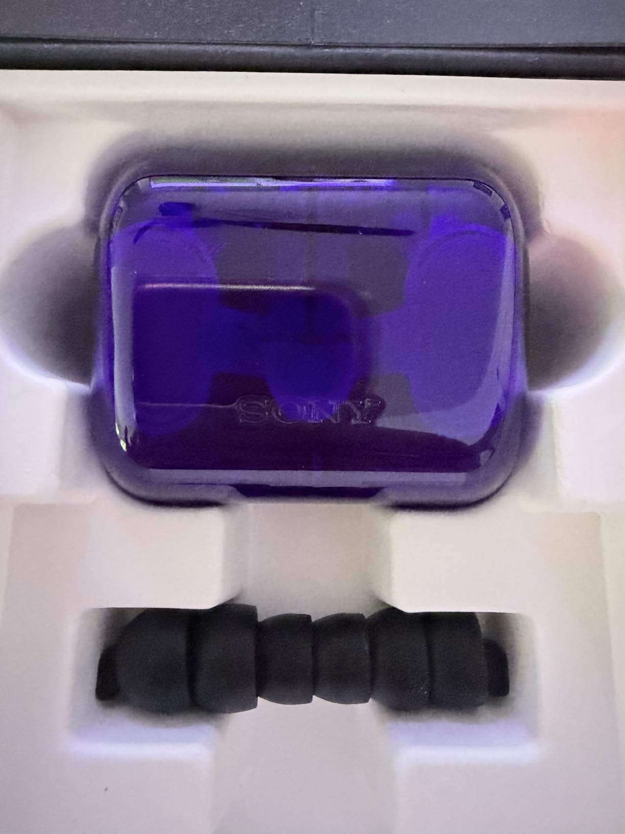 Sony INZONE Buds Wireless Noise Cancelling Gaming Earbuds, Glass Purple customer photo 1