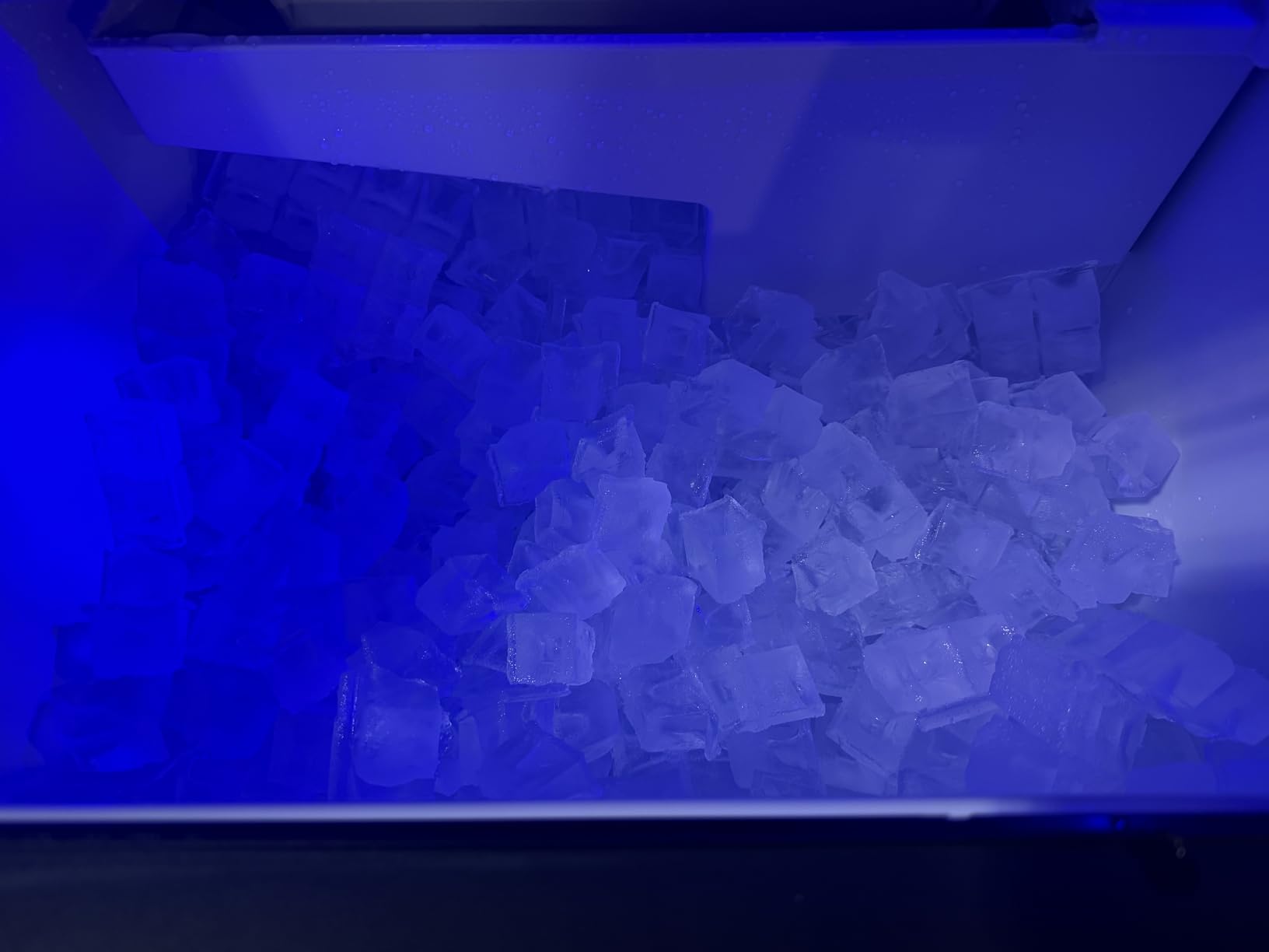 VEVOR Commercial Ice Maker Machine, 120 lbs/24H Ice Production, 19-33 lbs Storage Bin, 45 Cubes per Cycle, Stainless Steel Under Counter & Freestanding Ice Maker with LED Display, Self-Cleaning customer photo 2