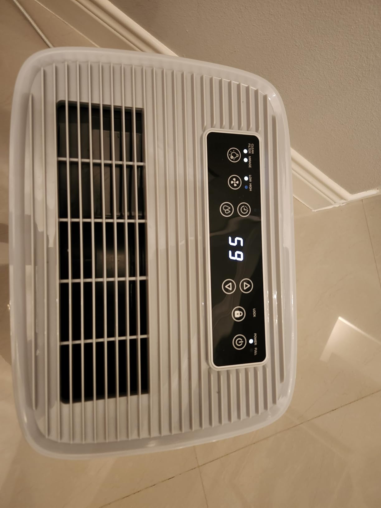 Kesnos 2,500 Sq. Ft. Energy Star Dehumidifier for Basement with Drain Hose customer photo 1