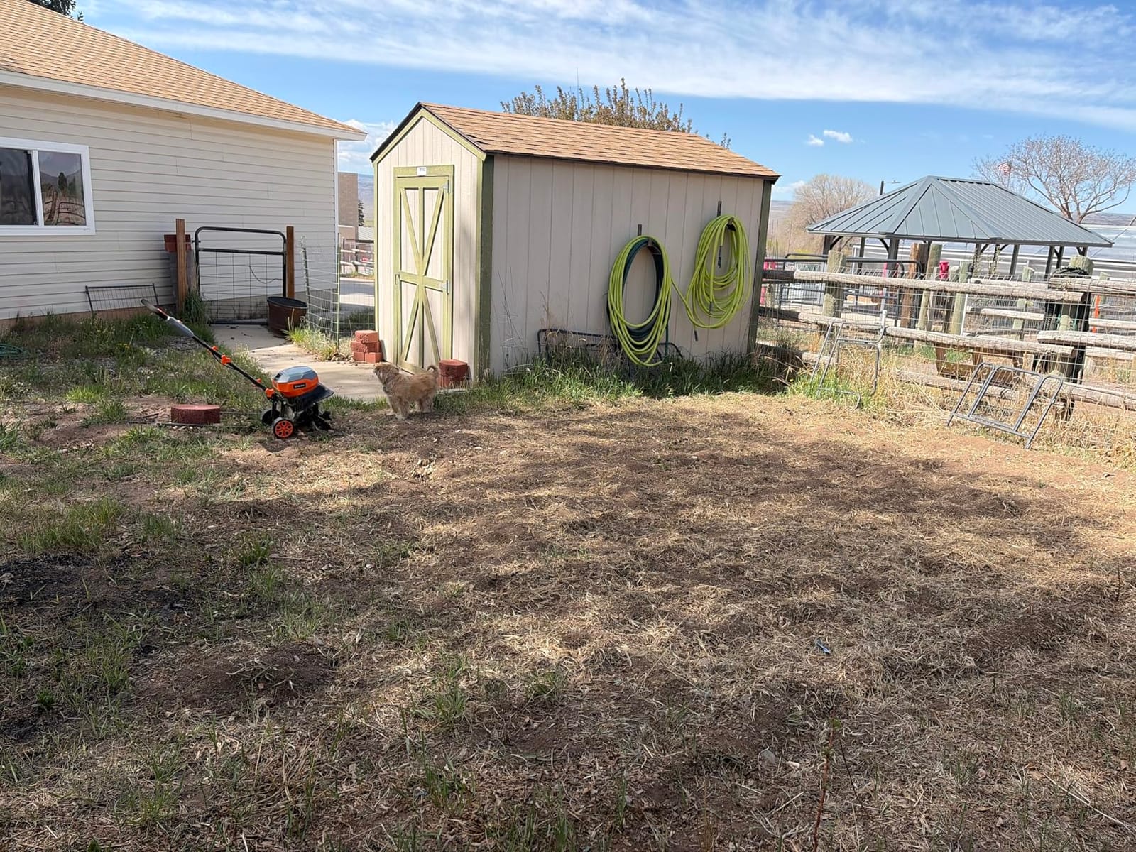 Cordless Tiller Cultivator for Gardening, Battery Powered Garden Rototiller customer photo 2