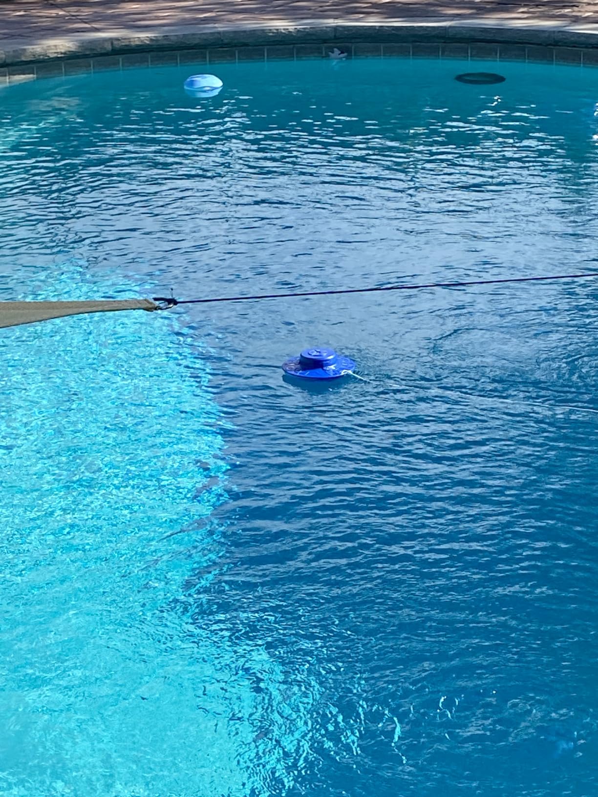 Pool Alarm, Floating Safety Alarm for Inground & Above Ground Pools, 110dB Siren IP68 Waterproof, Smart Wave-Sensing Prevents False Alerts, 262ft Wireless Range, Kids & Pets Safety (Blue) customer photo 1
