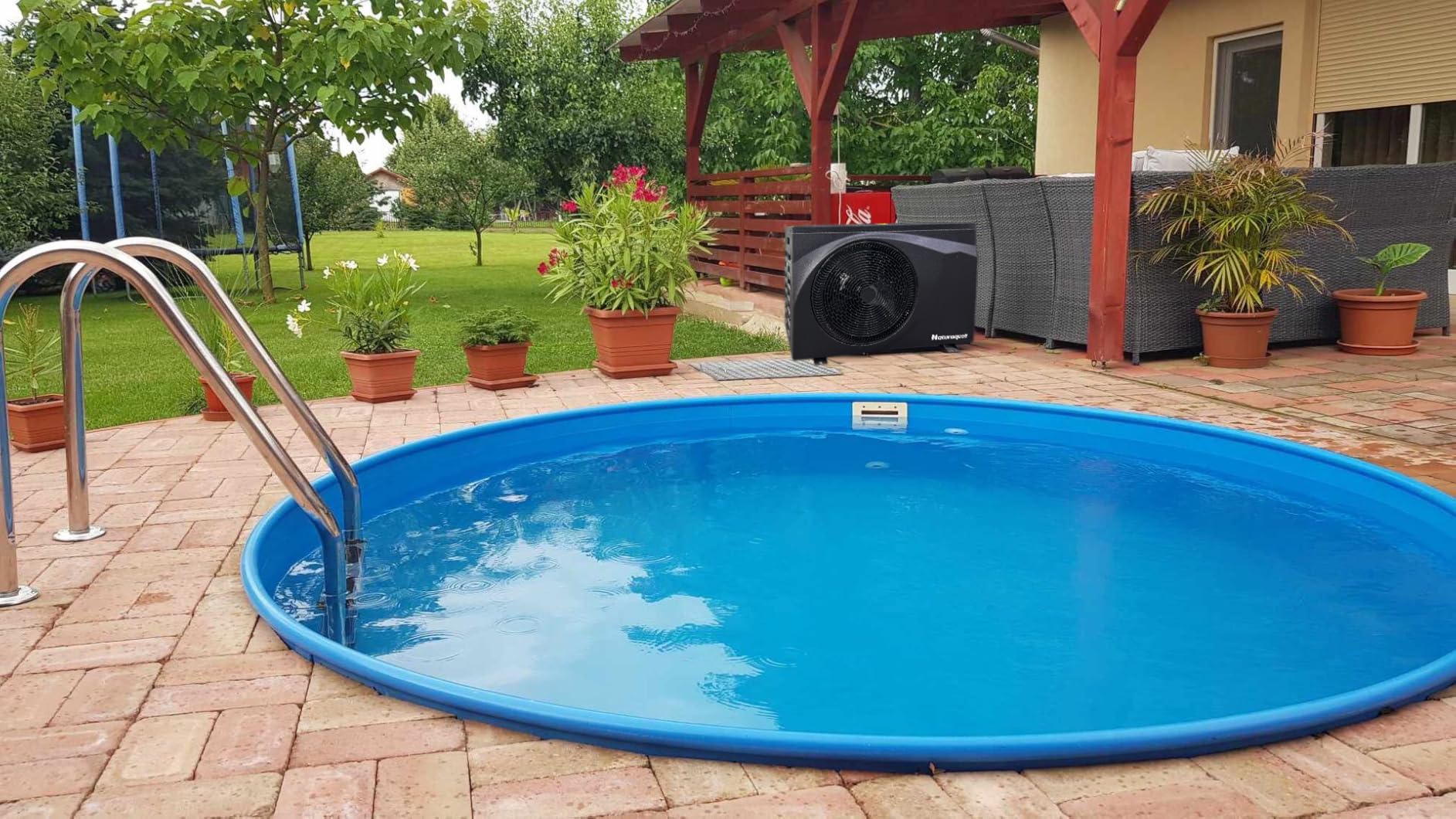 Inverter Pool Heat Pump, Up to 16000 Gallons, Above/Inground Pools customer photo 2