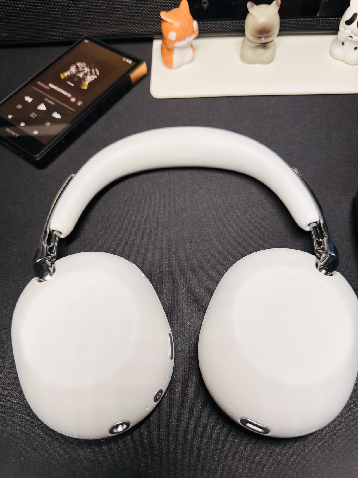 Sony 1000X THE COLLEXION Wireless Noise Cancelling Headphones, Platinum customer photo 2