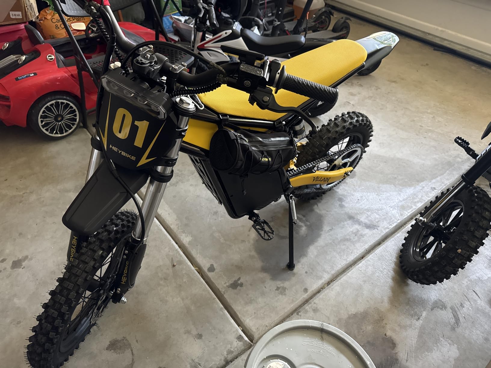 Heybike Electric Dirt Bike Villain, 4160W Electric Motorcycle, 45 MPH customer photo 2