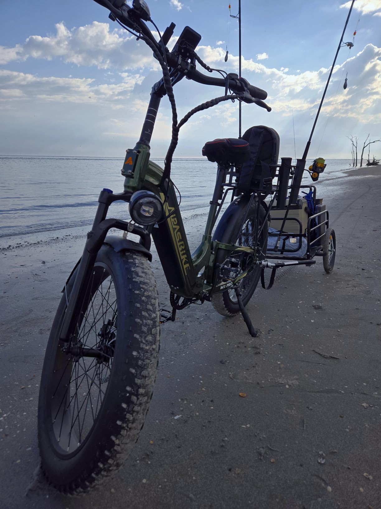 Aipas M1 Pro Electric Bike for Adults, 26 x 4 Fat Tires, 48V 17.5Ah Battery customer photo 2