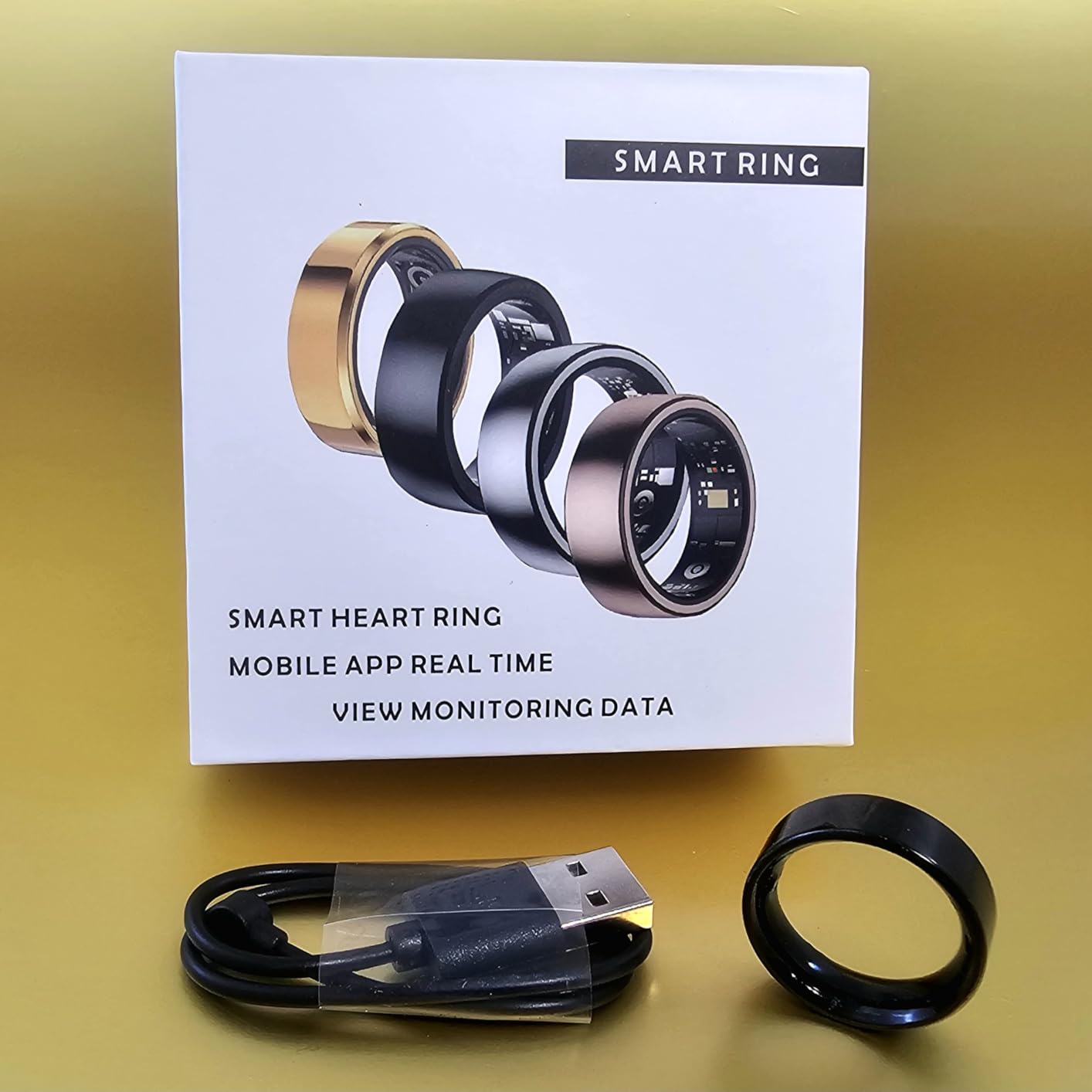 Smart Ring | Blood Pressure, HR, SpO2 & Sleep Tracker | No Sub customer photo 1