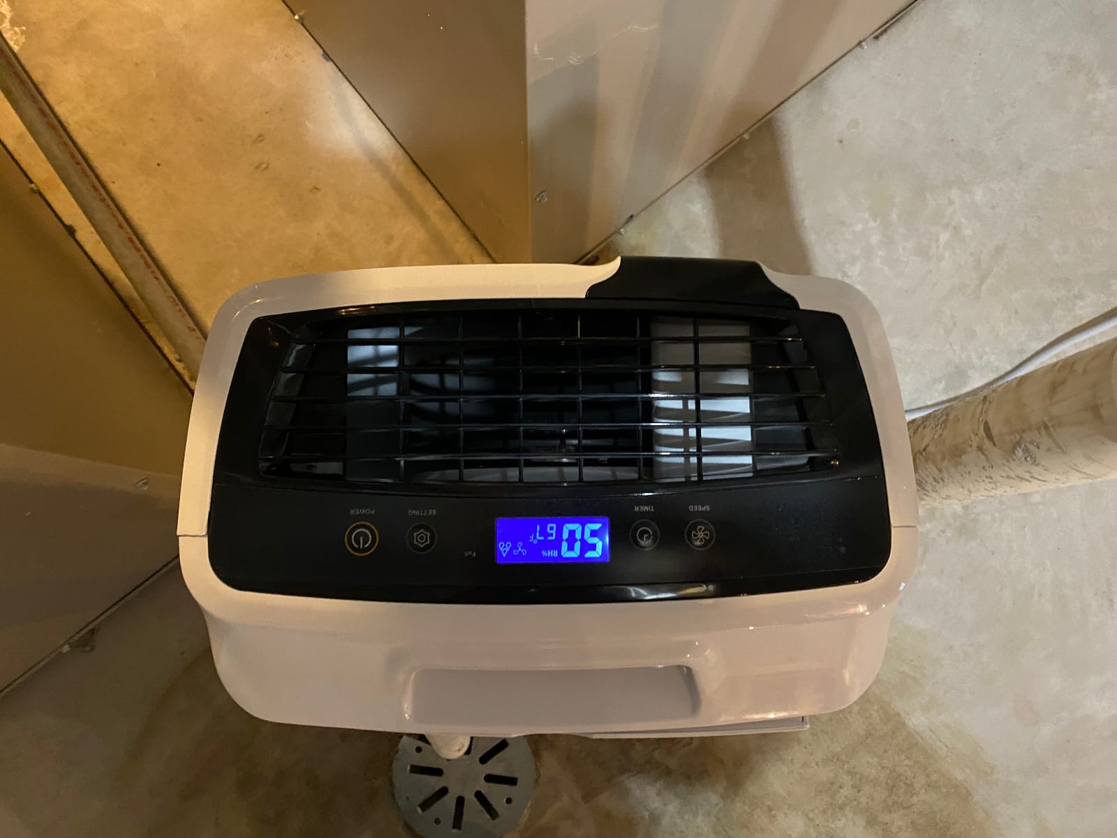 Yaufey 150 Pint Dehumidifier with Upward Drainage for Basement 8500 Sq. Ft. customer photo 1