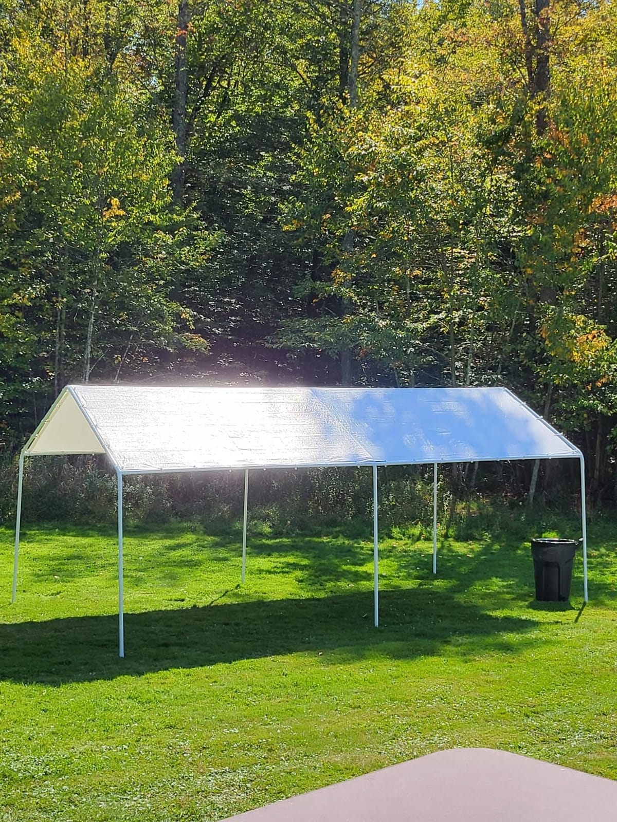 Quictent 14x25x15 FT RV Metal Carport, Heavy Duty Reinforced Steel Shelter with Side Panel, Extra Tall Outdoor Garage Canopy for RV, Boat, Truck and Farm Equipment customer photo 2