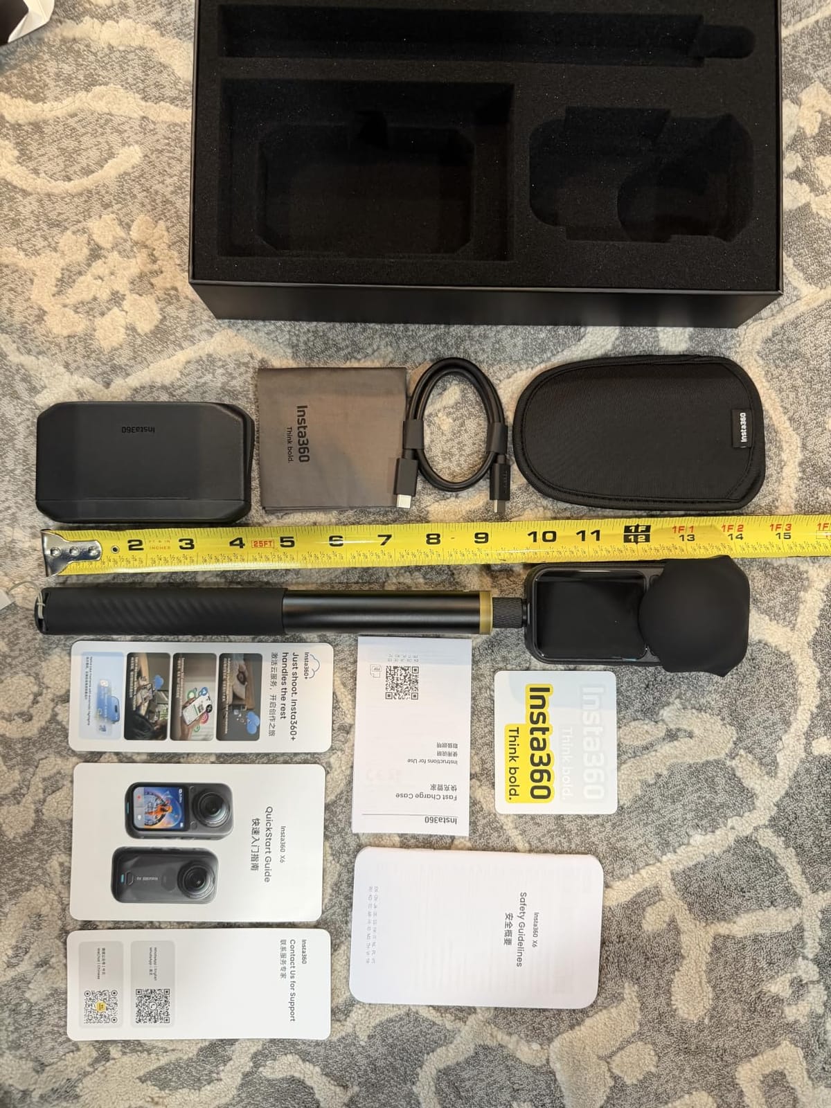 Insta360 X6 Essentials Bundle - 8K 360 Camera with 1/1.1'' Sensors customer photo 1