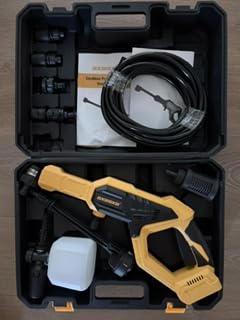 Cordless Portable Washer for Dewalt 20V Battery, 1100 PSI Handheld Washer customer photo 1