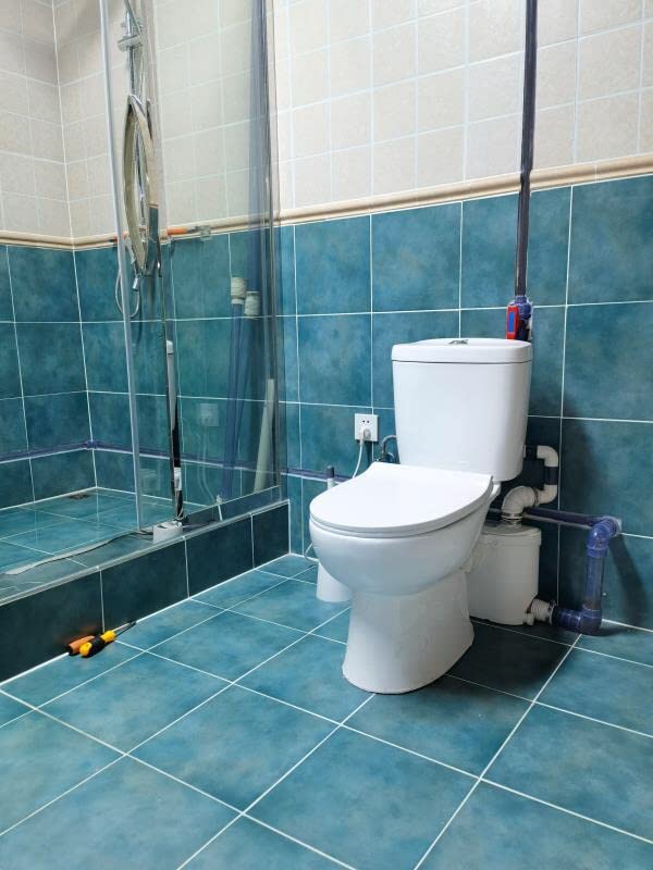 36ft Macerating Toilet System, Non-clog Stainless Steel Grinder Housing customer photo 1
