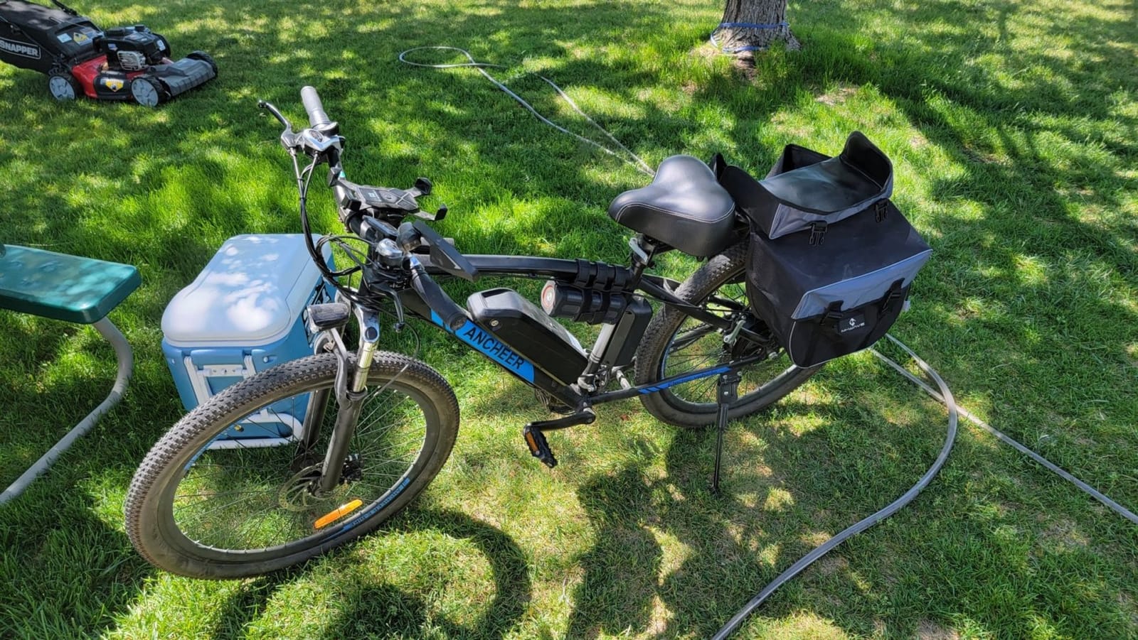 ANCHEER Electric Bike for Adults, 27.5”Electric Mountain Bike with 750W Peak Motor, 48V 499Wh Battery, Up to 60 Miles, Fast 3-Hour Charging, 21-Speed Ebike customer photo 1