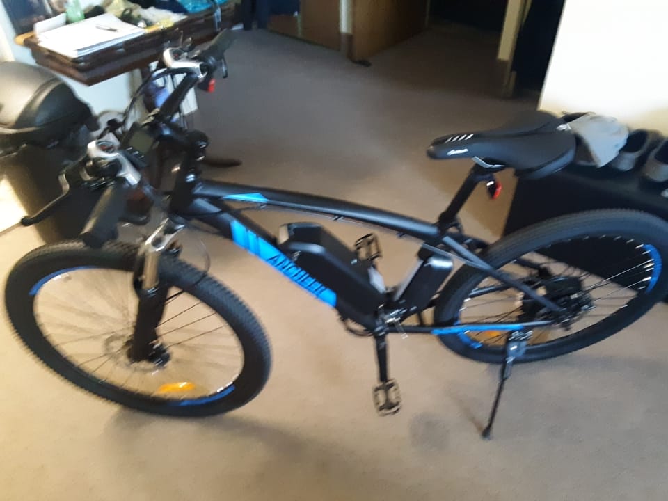 ANCHEER Electric Bike for Adults, 27.5”Electric Mountain Bike with 750W Peak Motor, 48V 499Wh Battery, Up to 60 Miles, Fast 3-Hour Charging, 21-Speed Ebike customer photo 2