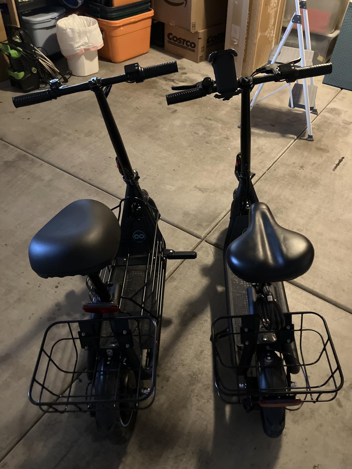 URBANMAX C1S Seated Electric Scooter,550W,18.6MPH,20 Miles,Dual Baskets customer photo 1