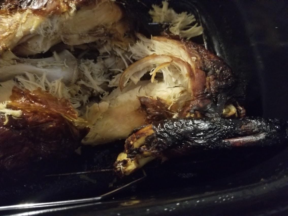 AROMA® 22Qt. Roaster Oven with Self-Basting Lid, Fits 26-lb. Turkey, Adjustable Temperature Settings, Keep Warm Setting, Stainless Steel (ART-832ST) customer photo 2