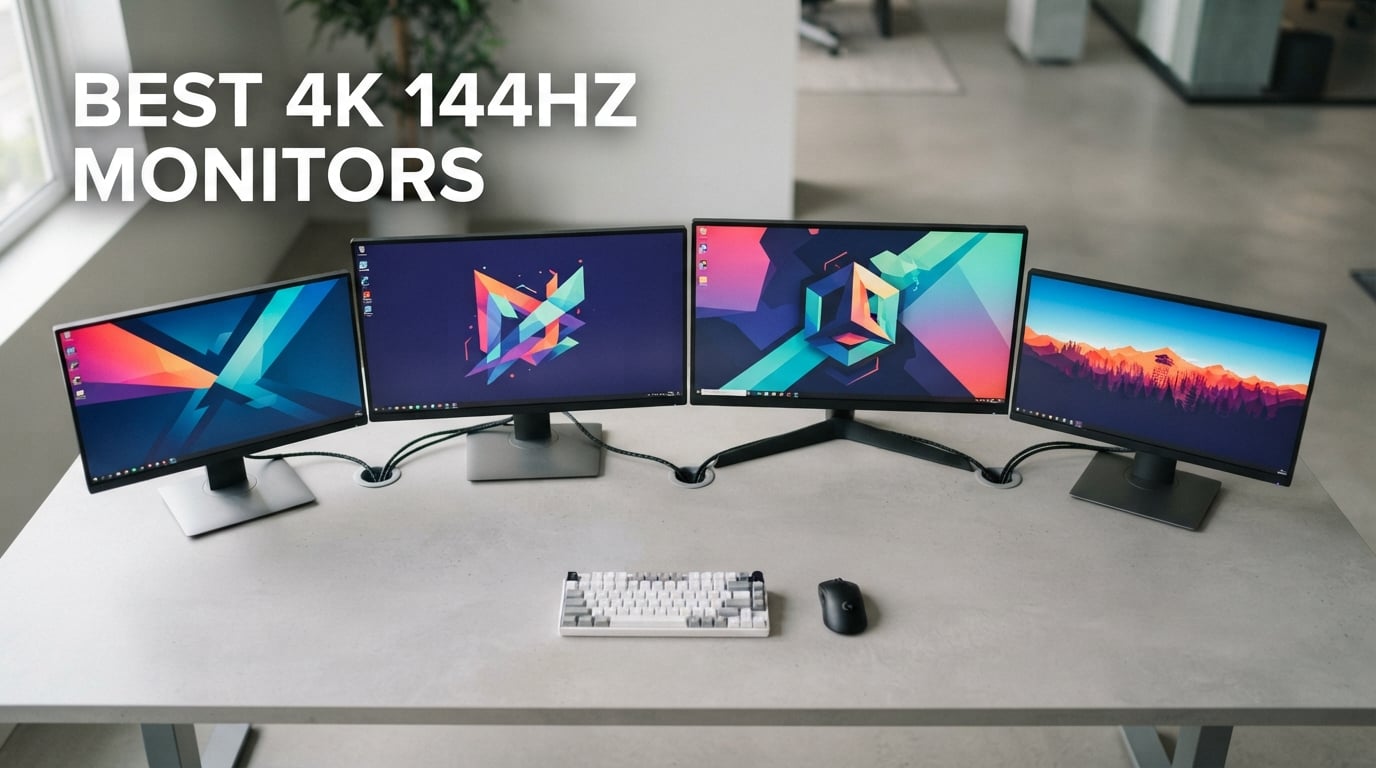 best 4k 144hz monitors