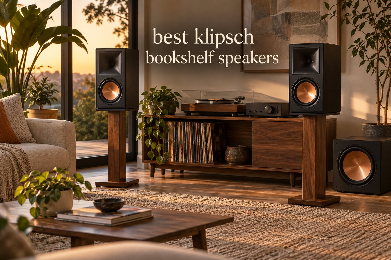 best klipsch bookshelf speakers
