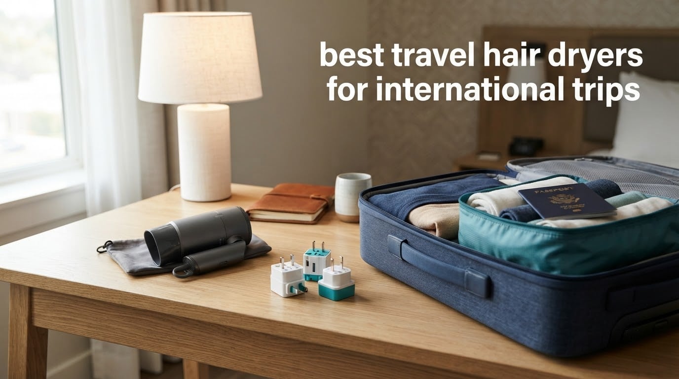 best travel hair dryers for international trips