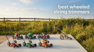 best wheeled string trimmers