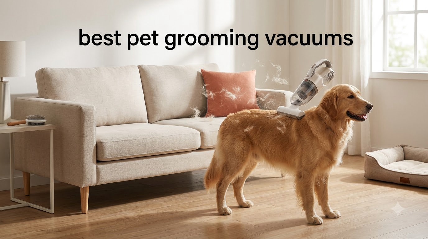 best pet grooming vacuums