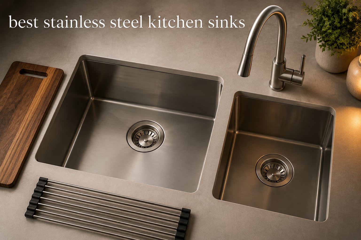 best stainless steel kitchen sinks