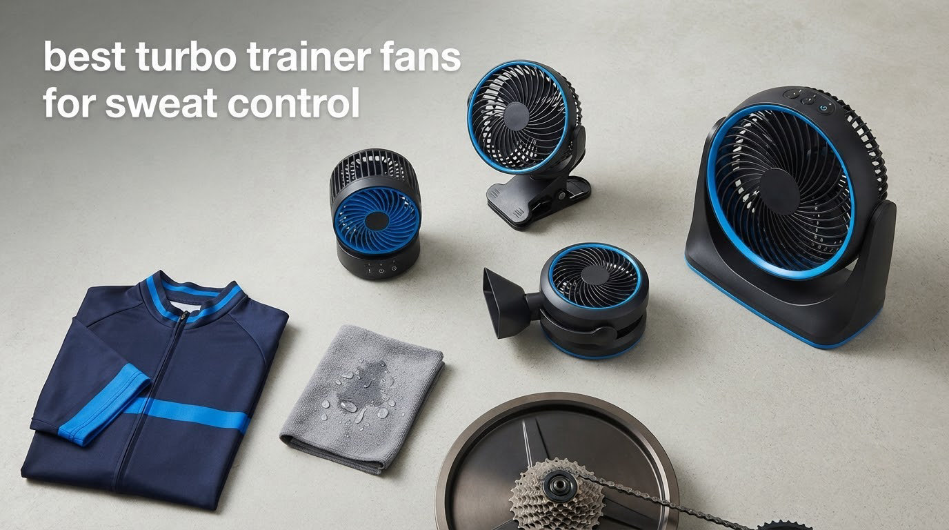 best turbo trainer fans for sweat control