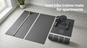best bike trainer mats for apartments