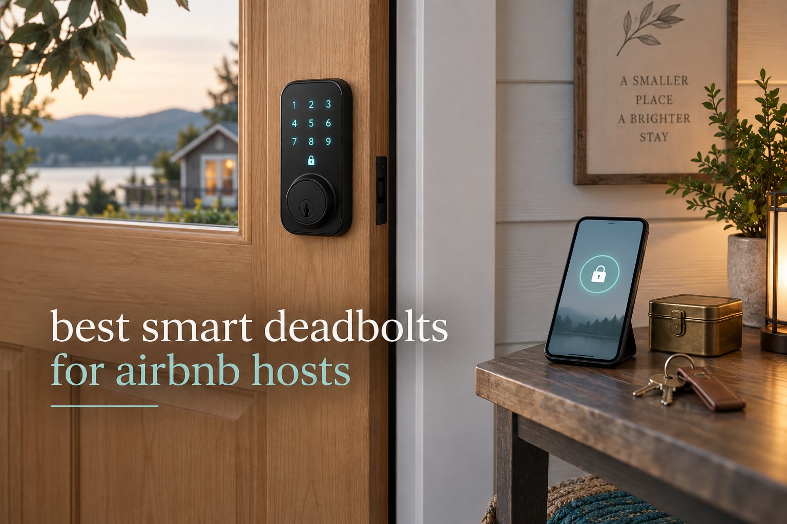 best smart deadbolts for airbnb hosts