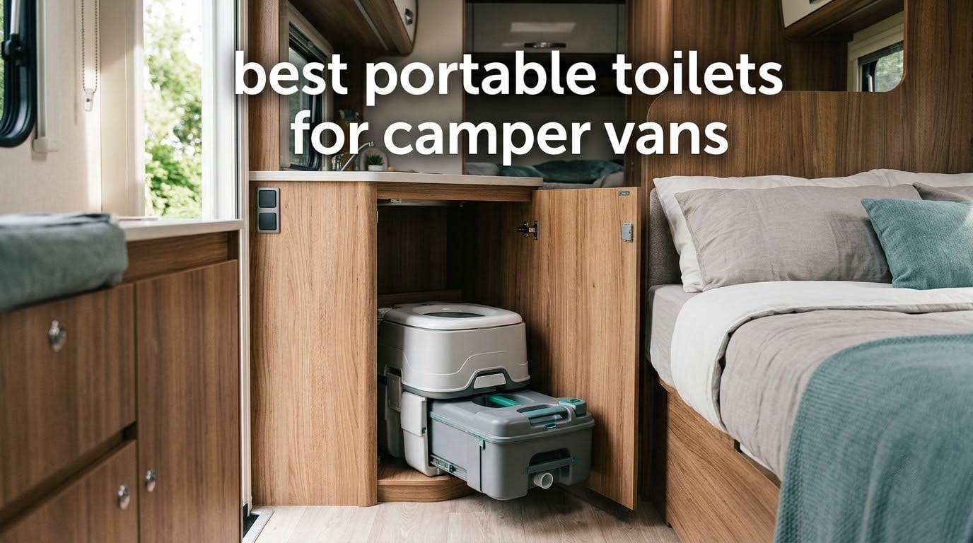 best portable toilets for camper vans