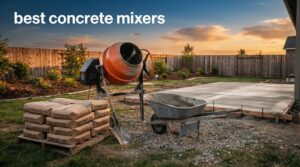 best concrete mixers