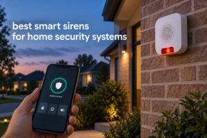 best smart sirens for home security systems