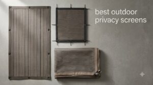best outdoor privacy screens