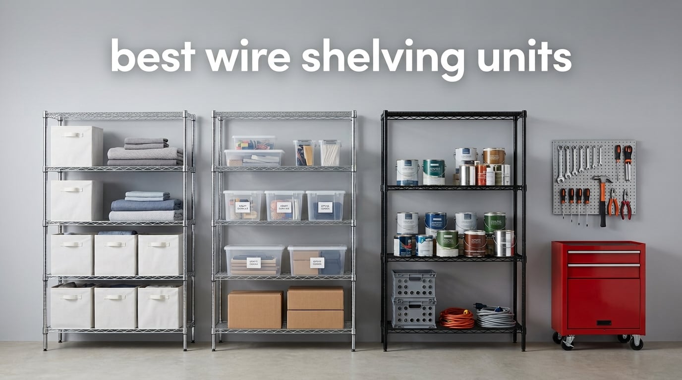 best wire shelving units