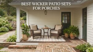 best wicker patio sets for porches