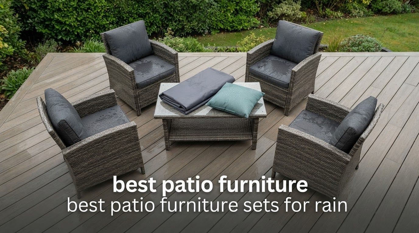 best patio furniture sets for rain