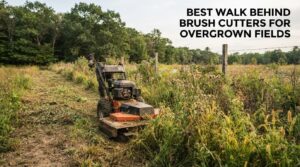 best walk behind brush cutters for overgrown fields