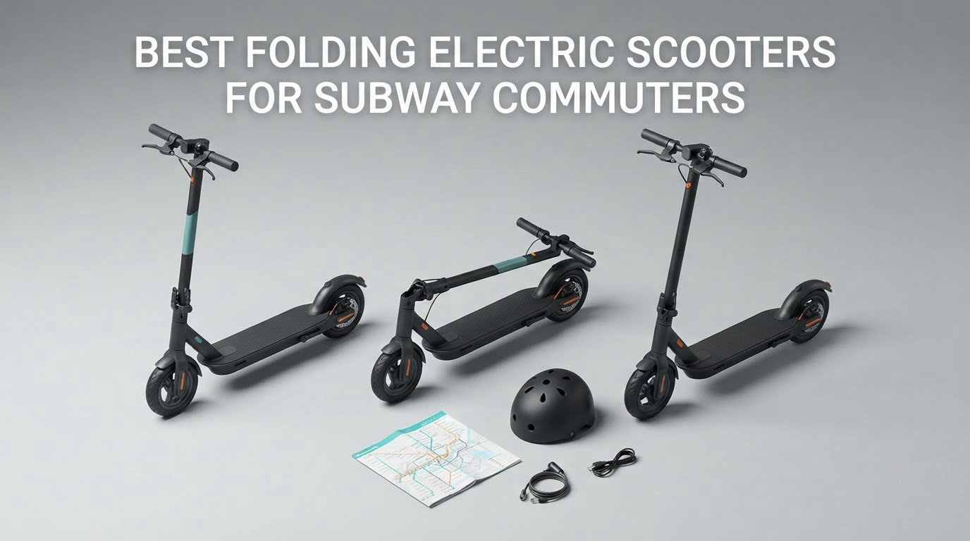 best folding electric scooters for subway commuters