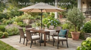 best patio dining sets for 6 people