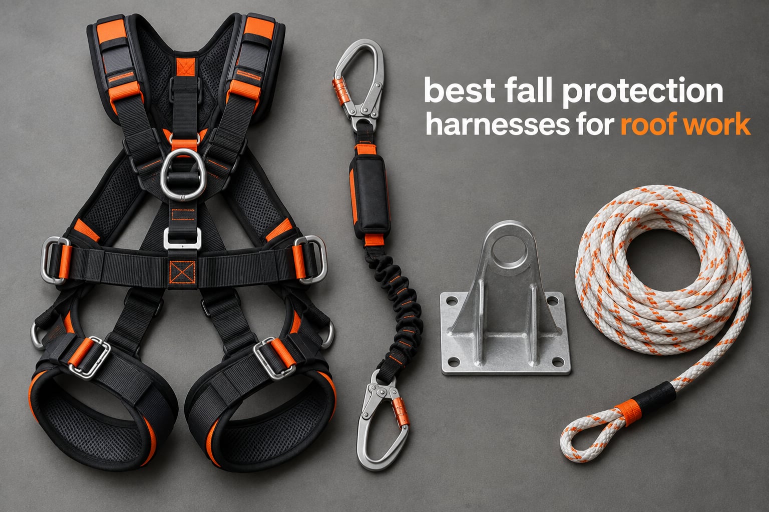 best fall protection harnesses for roof work