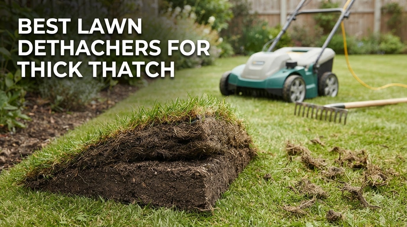 best lawn dethatchers for thick thatch