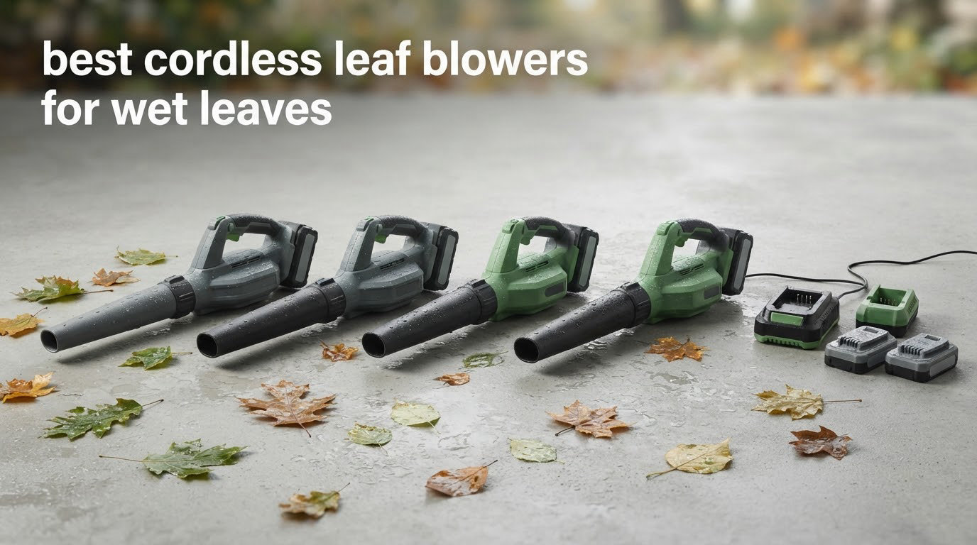 best cordless leaf blowers for wet leaves