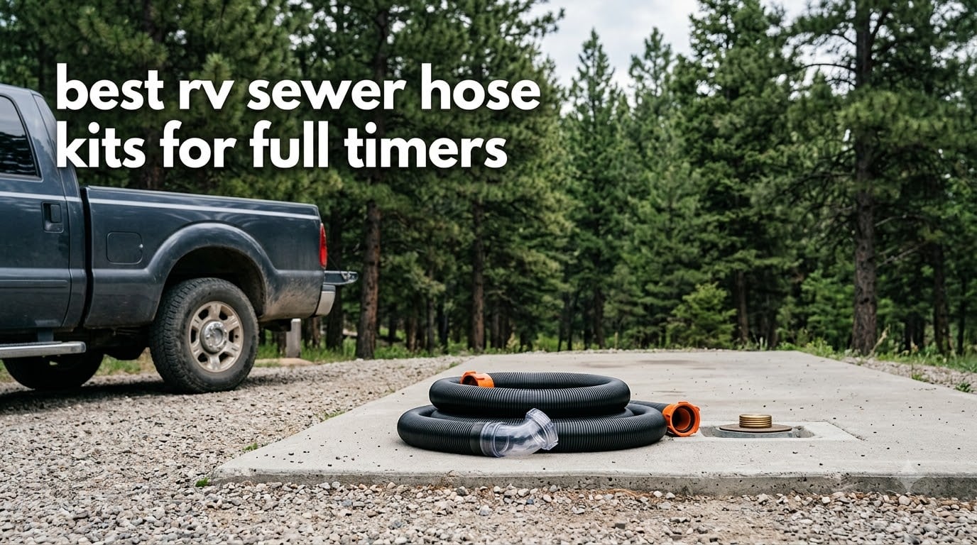 best rv sewer hose kits for full timers