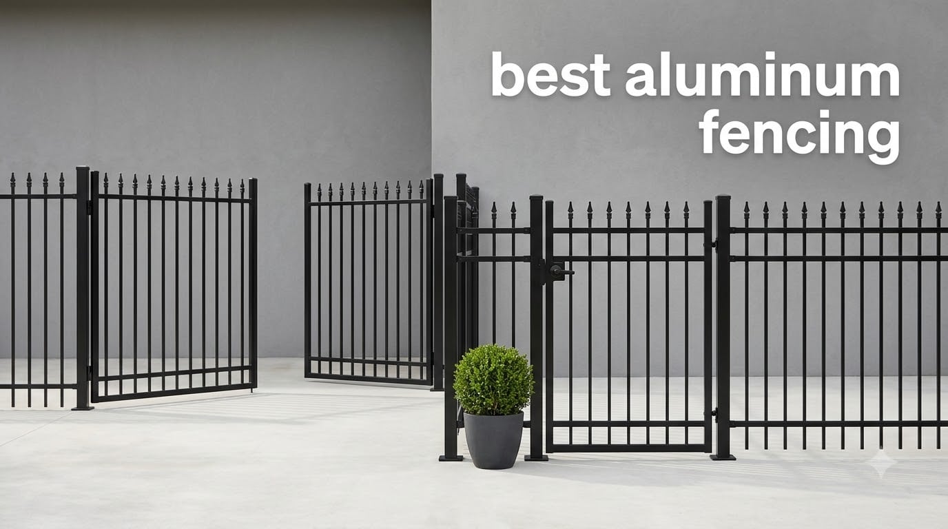 best aluminum fencing