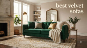 best velvet sofas