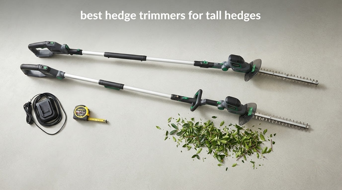 best hedge trimmers for tall hedges