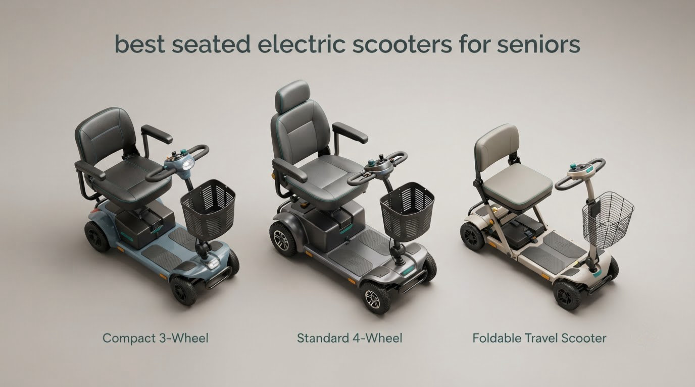 best seated electric scooters for seniors
