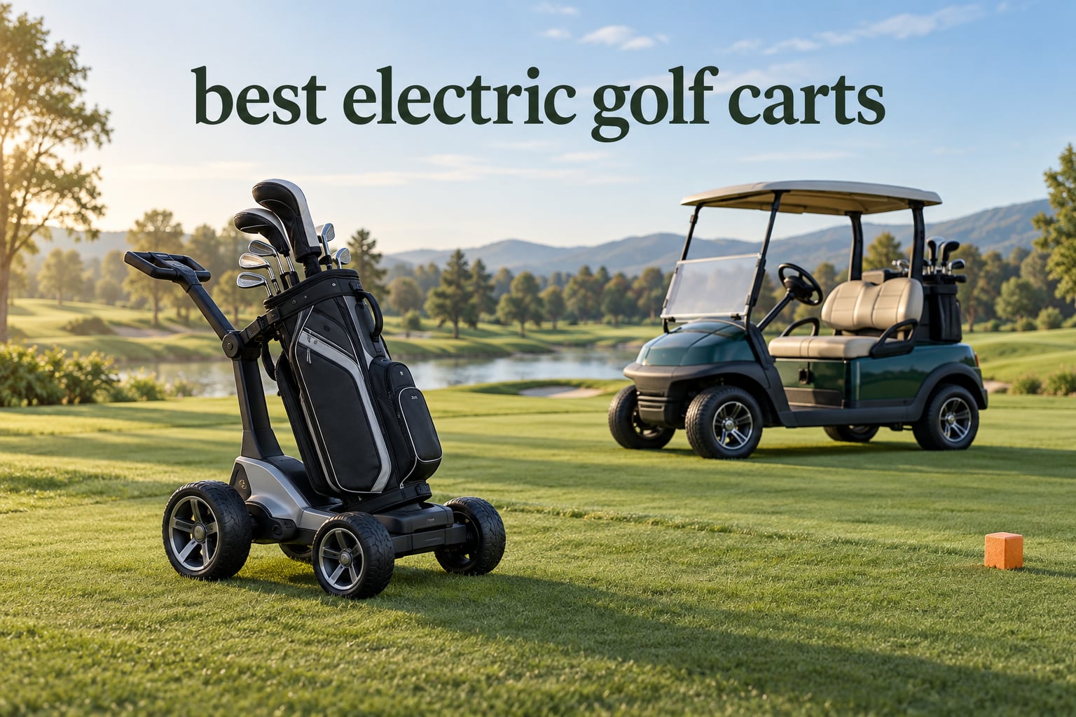 best electric golf carts