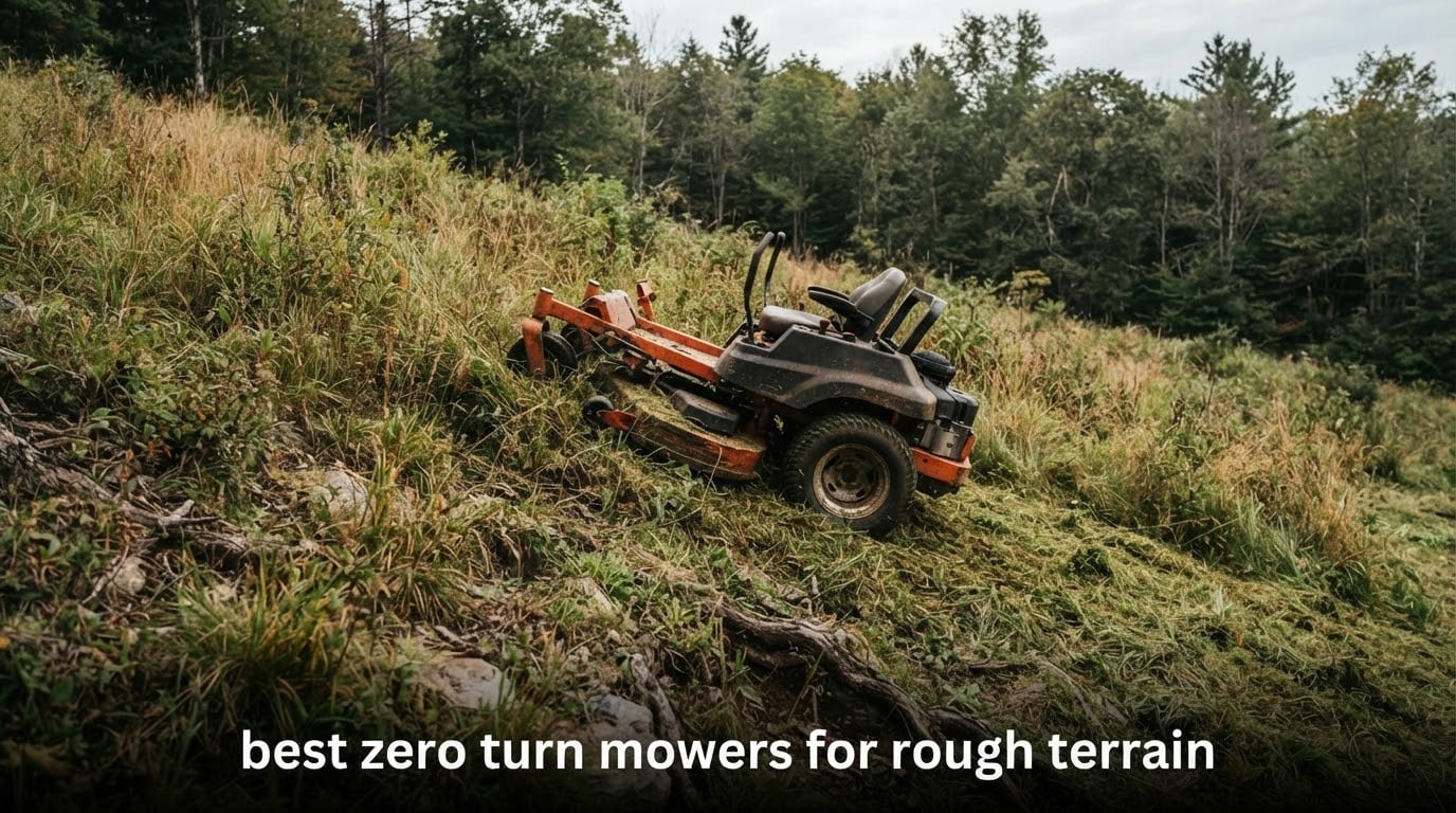 best zero turn mowers for rough terrain