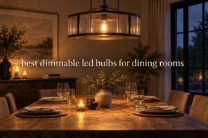 best dimmable led bulbs for dining rooms