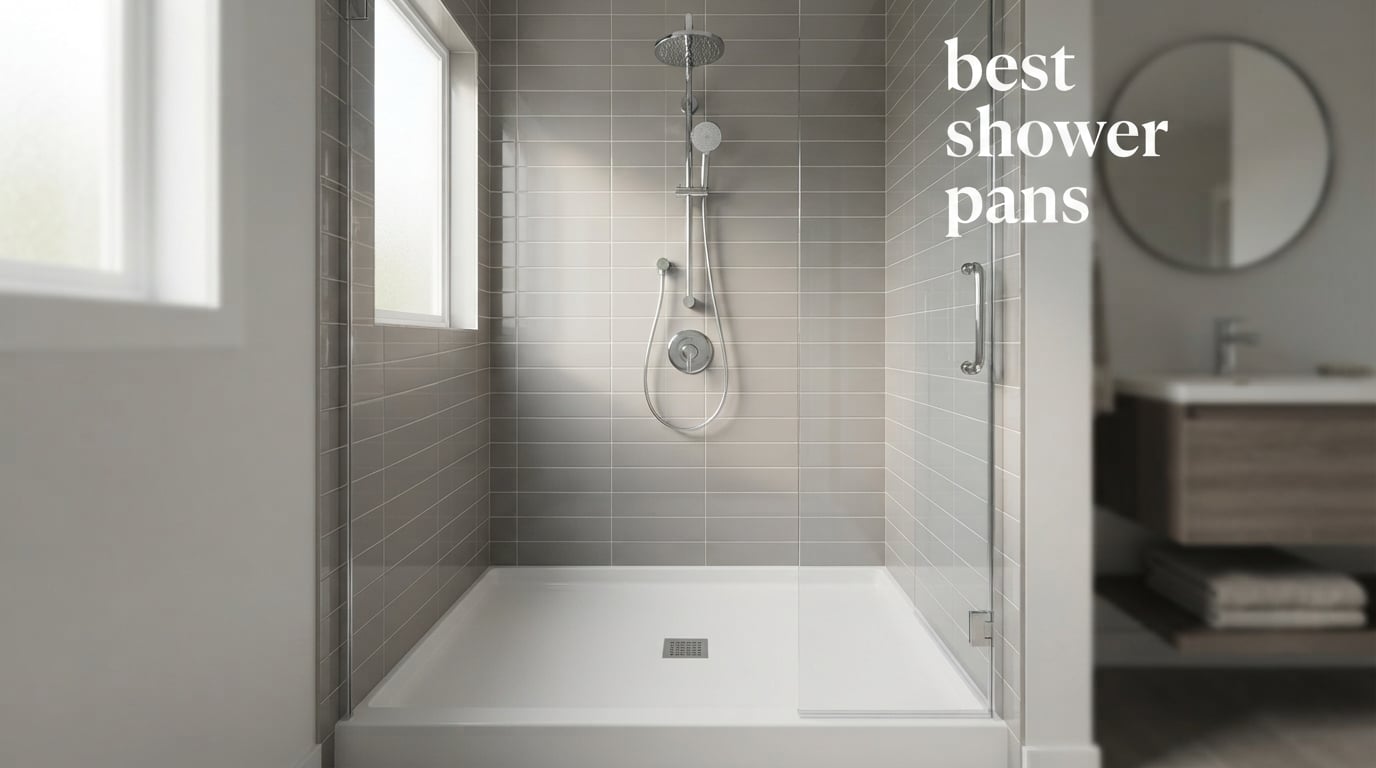 best shower pans
